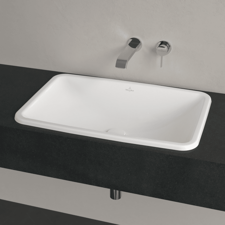 Villeroy & Boch Loop & Friends servant for nedfelling, 67,5x45 cm, hvit