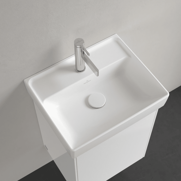 Villeroy & Boch Collaro hÄndvask, 45x37 cm, mat hvid