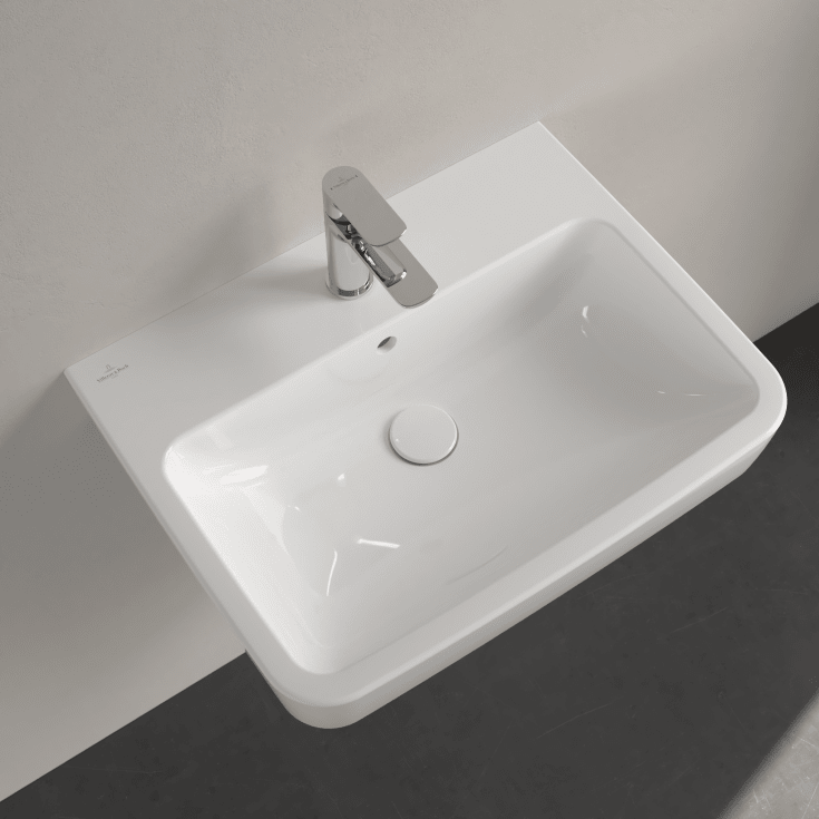 Villeroy & Boch O.Novo vegghengt servant, 60x46 cm, hvit