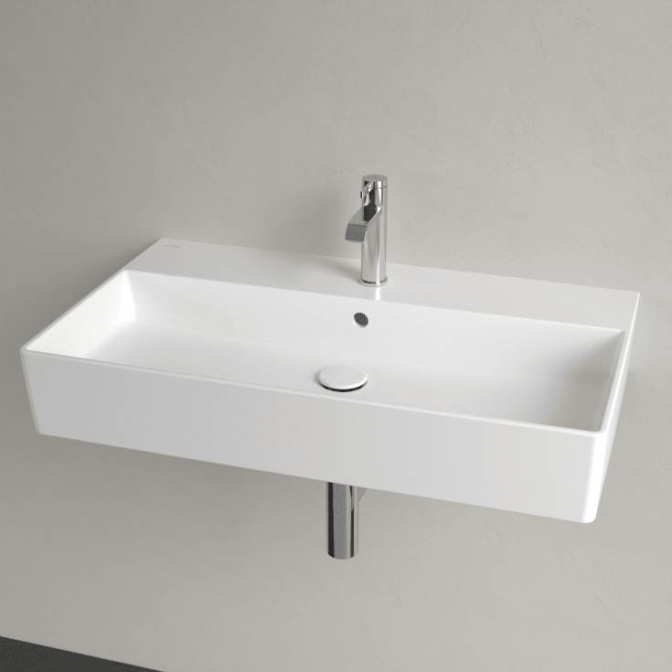 Villeroy & Boch Memento 2.0 tvättställ, 80x47 cm, matt vit