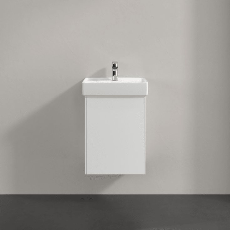 Villeroy & Boch Collaro tvättställsunderskåp, 41x34,4 cm, vänster, vit