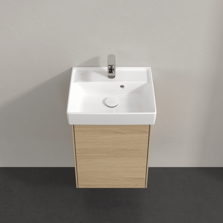 Villeroy & Boch Collaro servantskap, 41x34,4 cm, venstre, eik