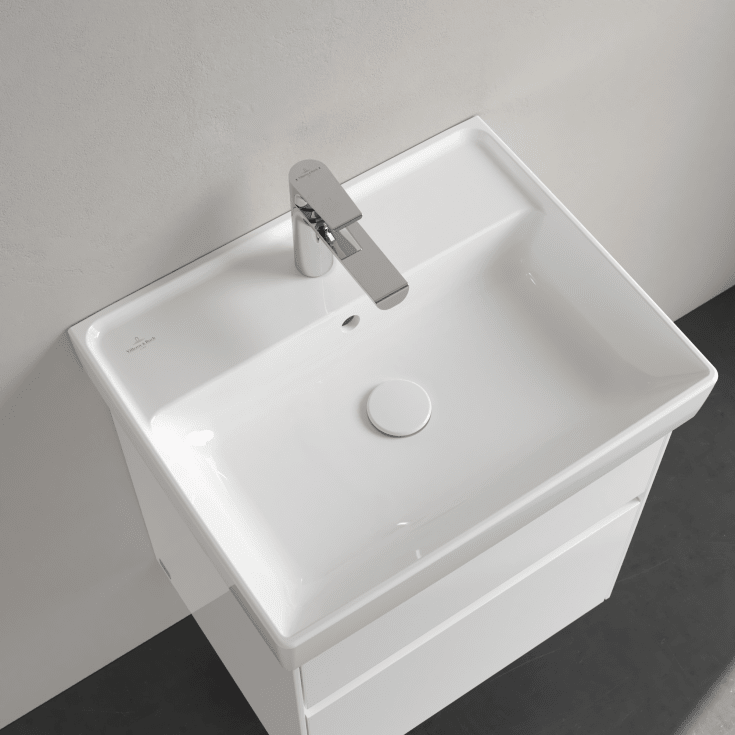 Villeroy & Boch Collaro tvättställ, 55x44 cm, vit