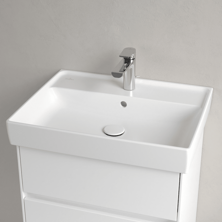 Villeroy & Boch Collaro tvättställ, 60x47 cm, matt vit