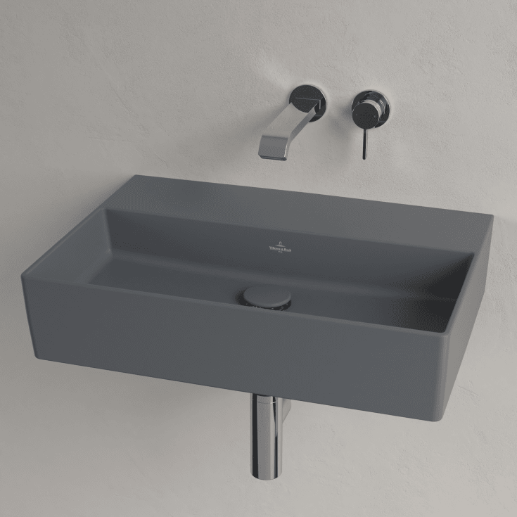 Villeroy & Boch Memento 2.0 håndvask, 60x42 cm, mat grå