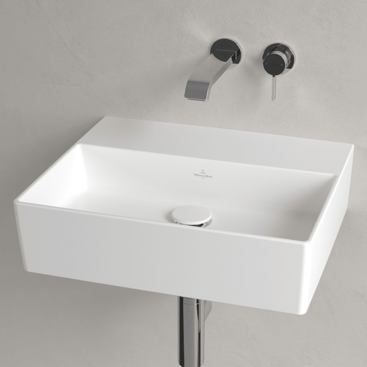 Villeroy & Boch Memento 2.0 tvättställ, 50x42 cm, matt vit