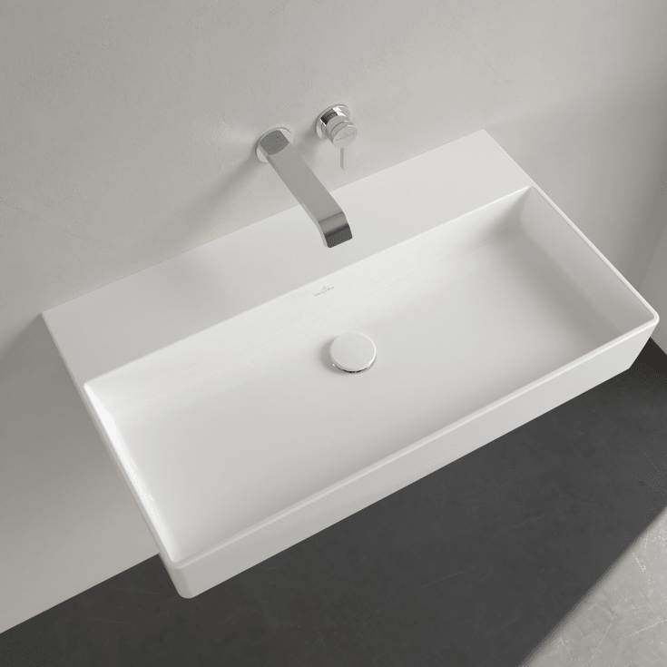 Villeroy & Boch Memento 2.0 tvättställ, 80x47 cm, vit