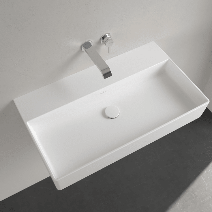Villeroy & Boch Memento 2.0 tvättställ, 80x47 cm, matt vit