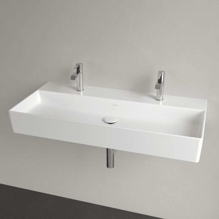 Villeroy & Boch Memento 2.0 tvättställ, 100x47 cm, matt vit