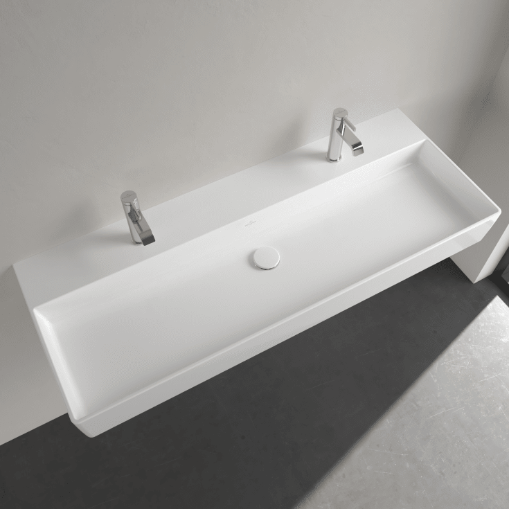 Villeroy & Boch Memento 2.0 tvättställ, 120x47 cm, vit