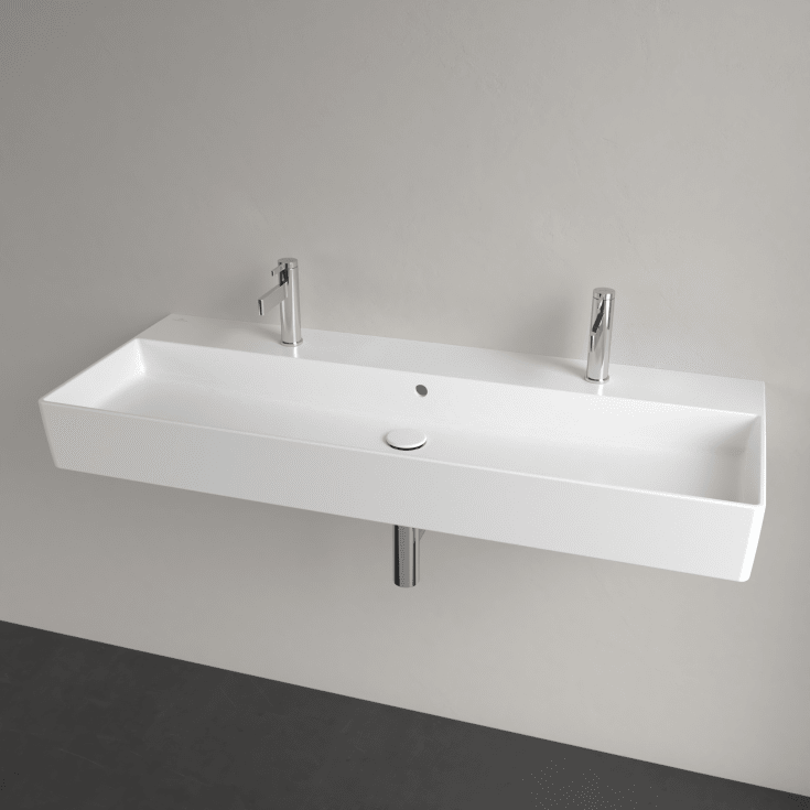 Villeroy & Boch Memento 2.0 tvättställ, 120x47 cm, matt vit