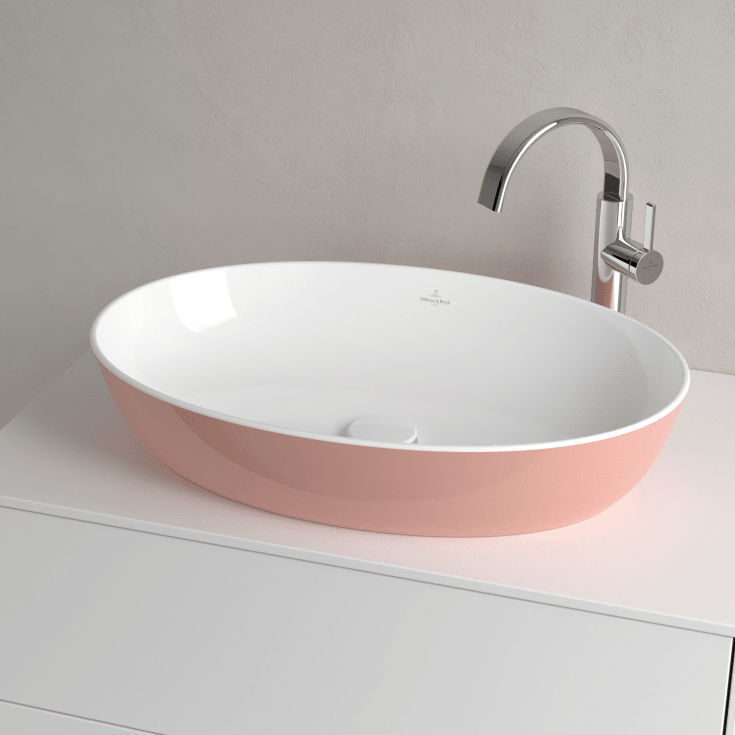 Villeroy & Boch Artis hÄndvask, 61x41 cm, rosa