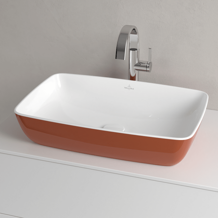 Villeroy & Boch Artis tvättställ, 58x38,5 cm, orange