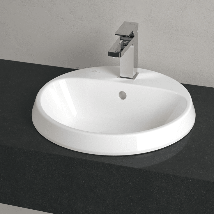 Villeroy & Boch Architectura tvättställ, Ø45 cm, vit