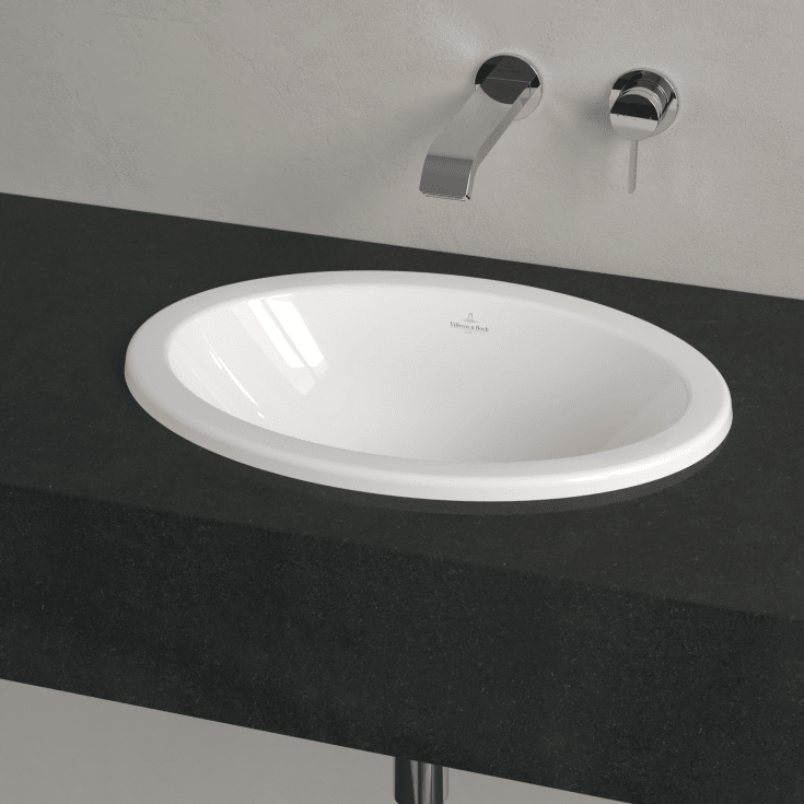 Villeroy & Boch Loop & Friends servant for nedfelling, 50,5x36 cm, med CeramicPlus, hvit