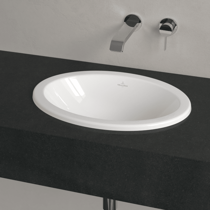 Villeroy & Boch Loop & Friends servant for nedfelling, 50,5x36 cm, med CeramicPlus, hvit