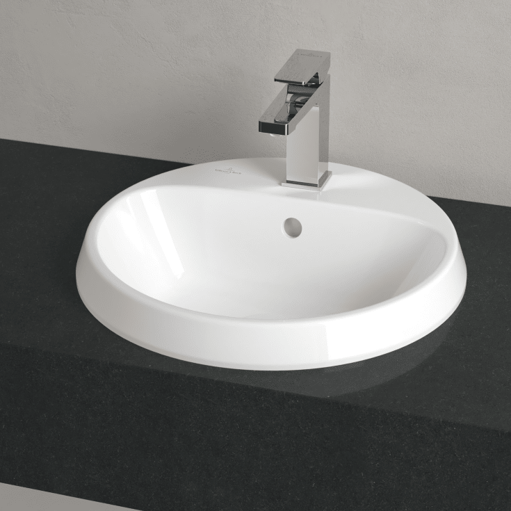 Villeroy & Boch Architectura tvättställ, Ø45 cm, vit