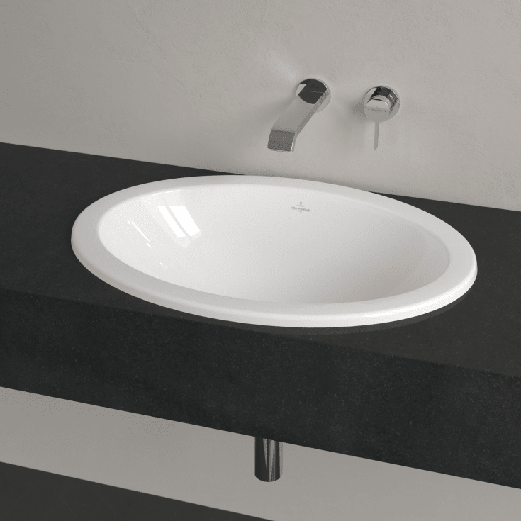Villeroy & Boch Loop & Friends servant for nedfelling, 50,5x36 cm, med CeramicPlus, hvit