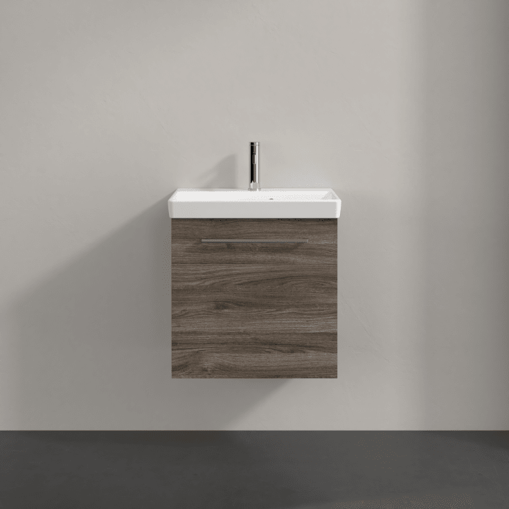 Villeroy & Boch Avento A888 servantskap, 52,6x38,2 cm, venstre, grĂ¥ eik