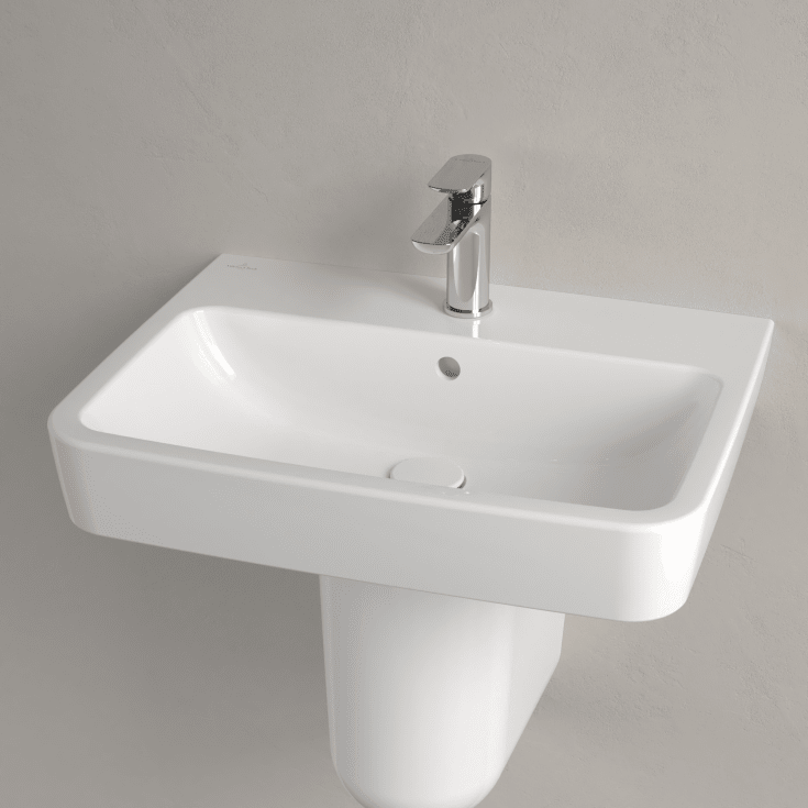 Villeroy & Boch O.Novo tvättställ, 60x46 cm, vit
