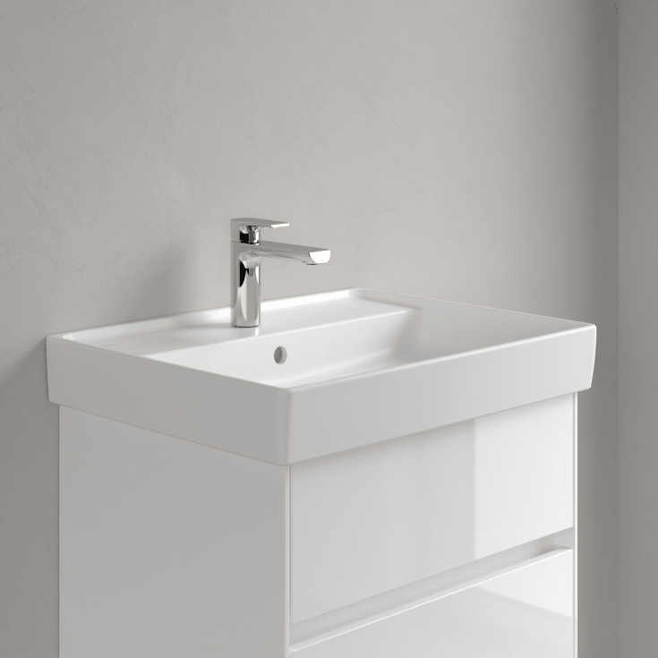 Villeroy & Boch Collaro tvättställ, 60x47 cm, matt vit