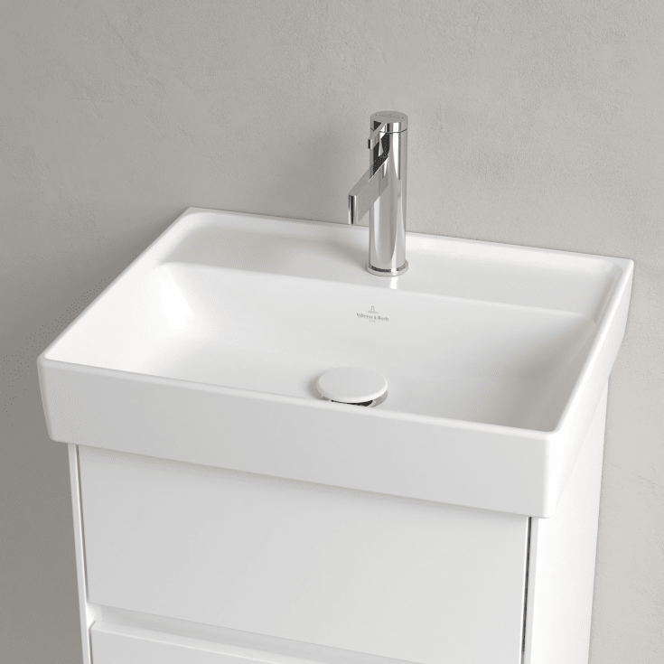 Villeroy & Boch Collaro tvättställ, 50x40 cm, matt vit