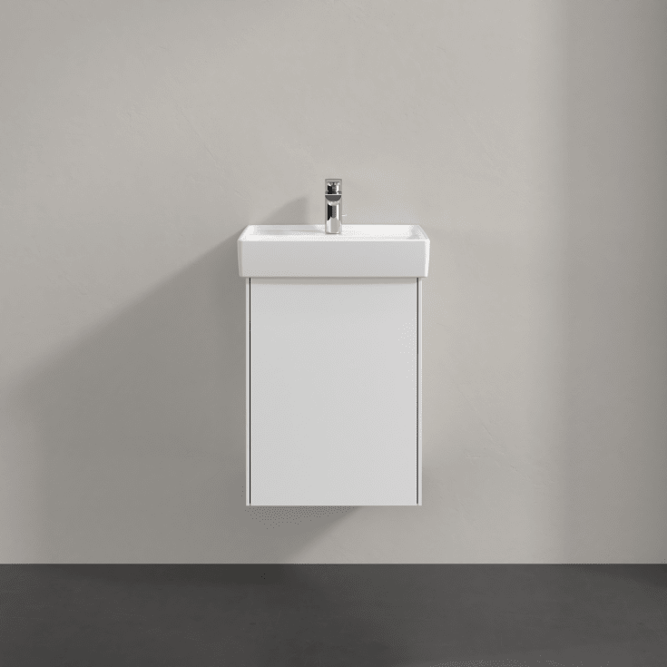 Villeroy & Boch Collaro underskab, 41x34,4 cm, venstre, mat hvid