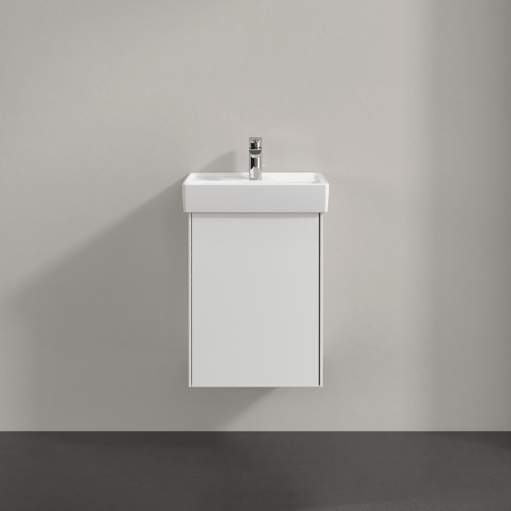 Villeroy & Boch Collaro tvättställsunderskåp, 41x34,4 cm, höger, vit