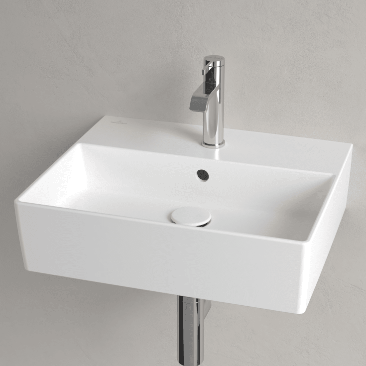Villeroy & Boch Memento 2.0 håndvask, 50x42 cm, mat hvid