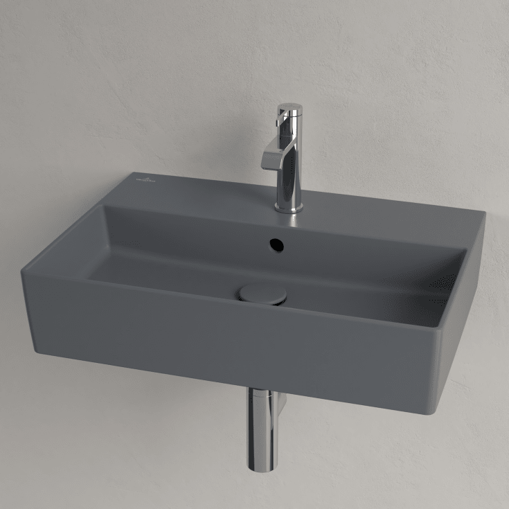 Villeroy & Boch Memento 2.0 håndvask, 60x42 cm, mat grå