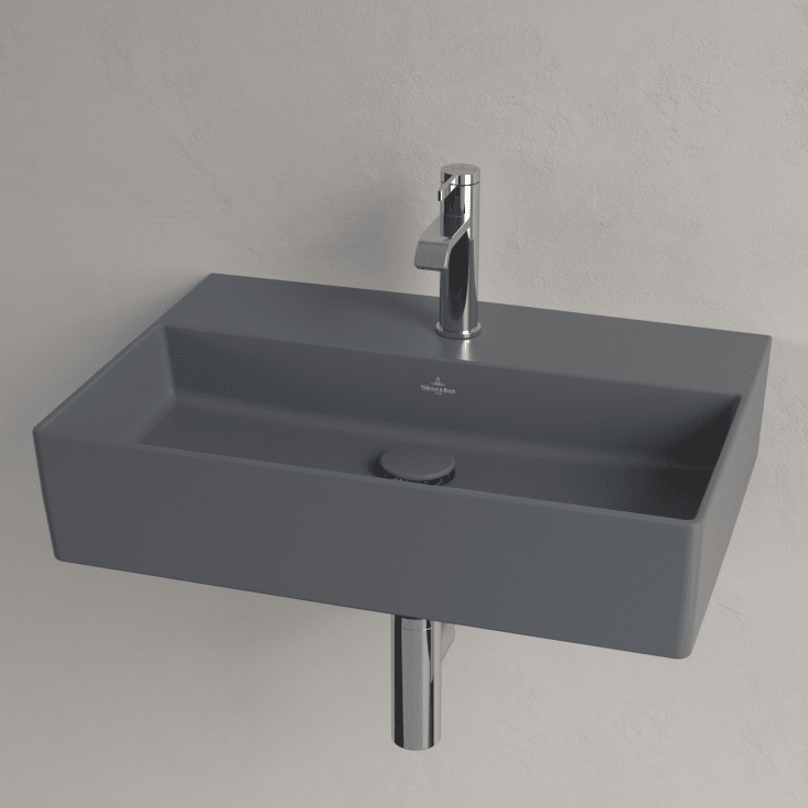 Villeroy & Boch Memento 2.0 håndvask, 60x42 cm, mat grå