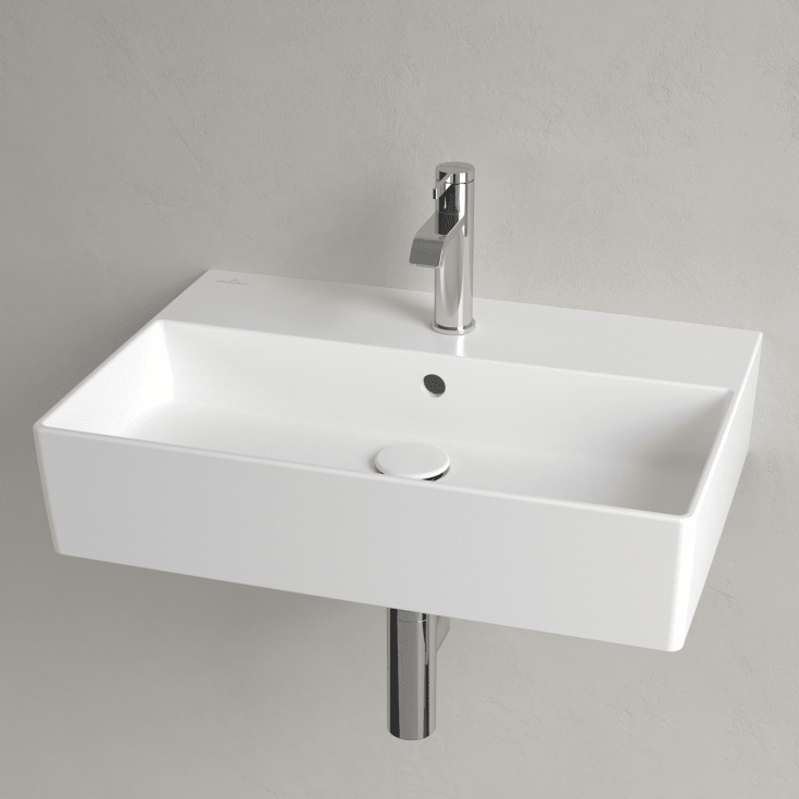 Villeroy & Boch Memento møbelservant, 60x42 cm, med CeramicPlus, hvit