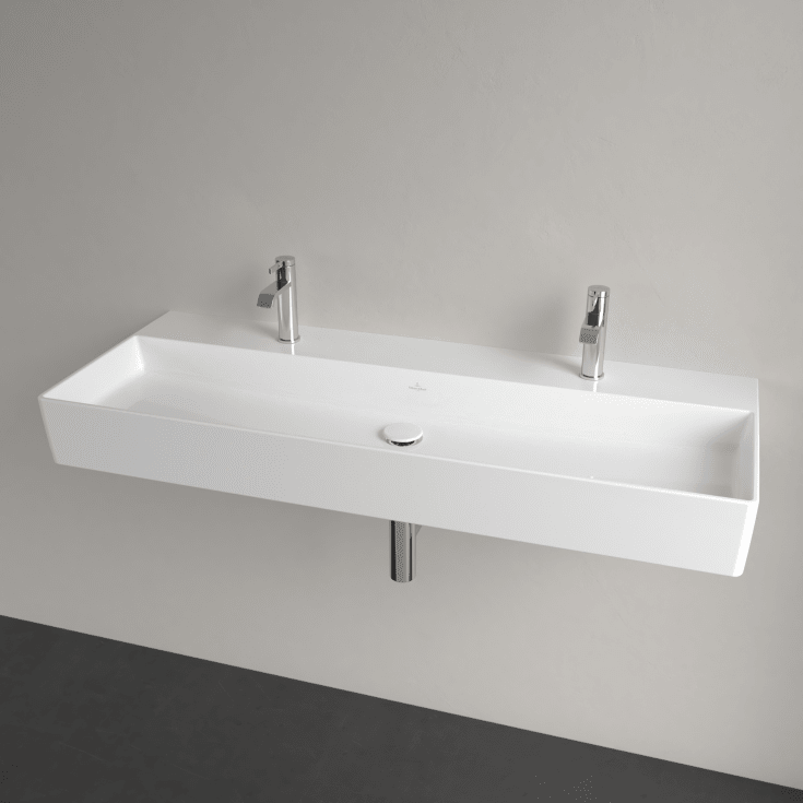 Villeroy & Boch Memento vegghengt servant, 120x47 cm, hvit