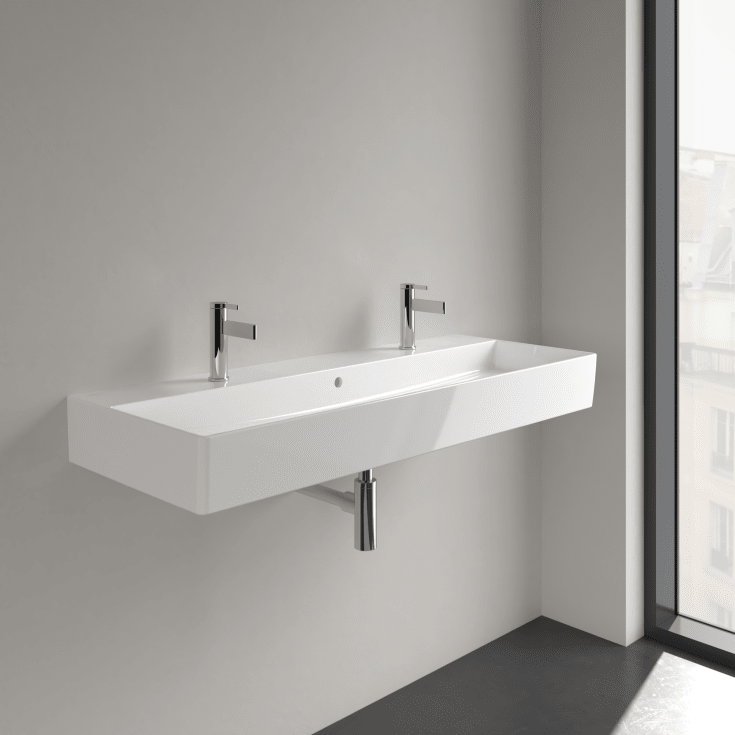 Villeroy & Boch Memento 2.0 tvättställ, 120x47 cm, vit