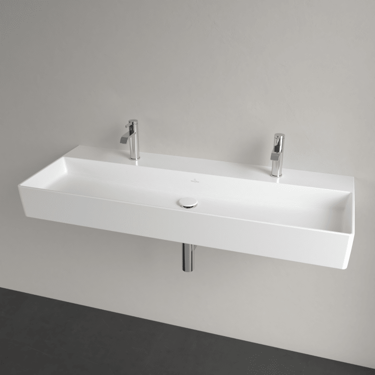 Villeroy & Boch Memento 2.0 hÄndvask, 120x47 cm, mat hvid