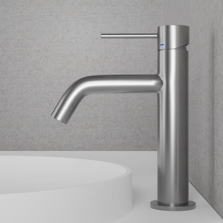Scandtap Voyage tvättställsblandare, borstat stål