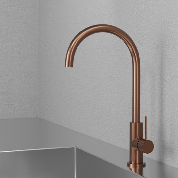Scandtap Equip köksblandare, borstad koppar
