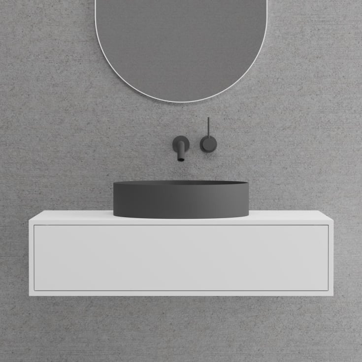 Scandtap Solid S800 underskab, 80x47,5 cm, mat vit