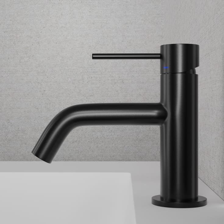 Scandtap Voyage tvättställsblandare, borstad svart