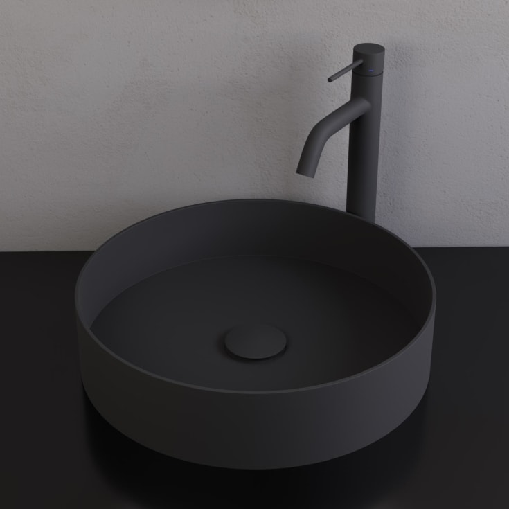 Scandtap Rare R servant, Ø37,5 cm, matt antracit