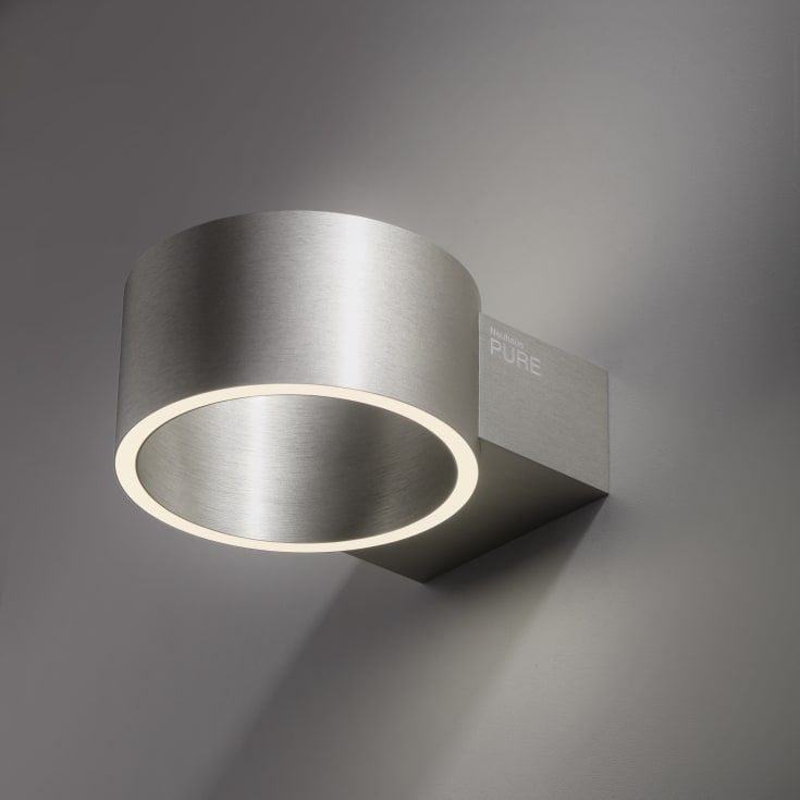 Paul Neuhaus Pure Clips væglampe, aluminium