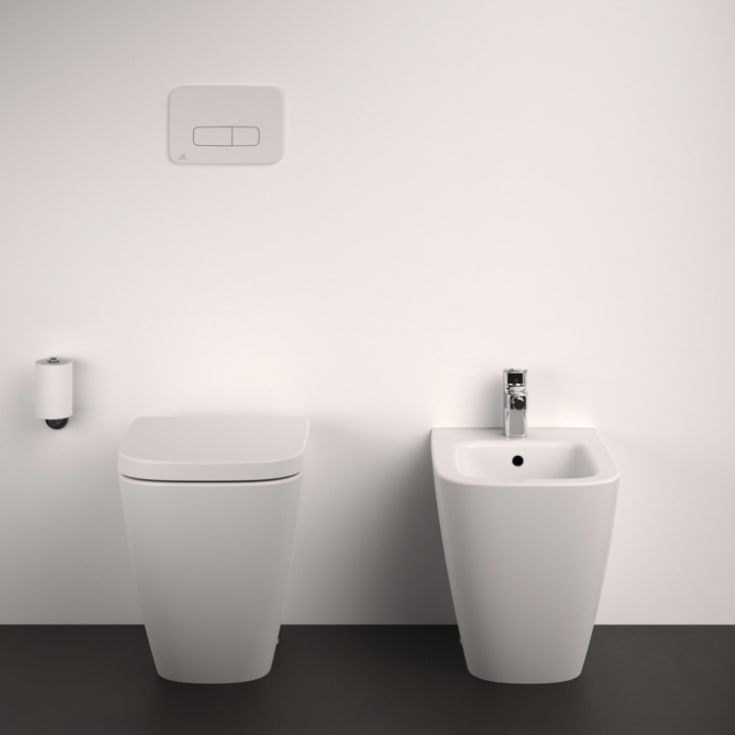 Ideal Standard Oleas betjeningsplade, hvid