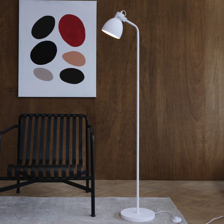 Dyberg Larsen Coast golvlampa, vit