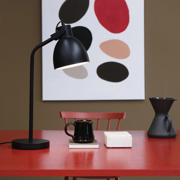 Dyberg Larsen Coast bordlampe, sort