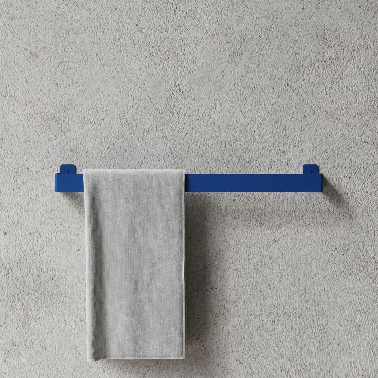 Nichba håndklestang, 60 cm, blå