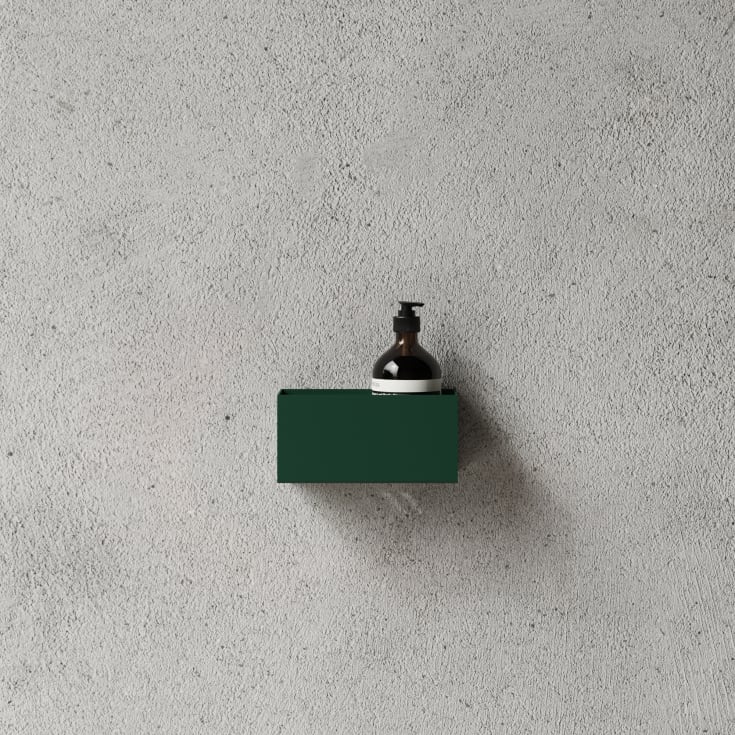 Nichba Bath Shelf 20 duschhylla, grön
