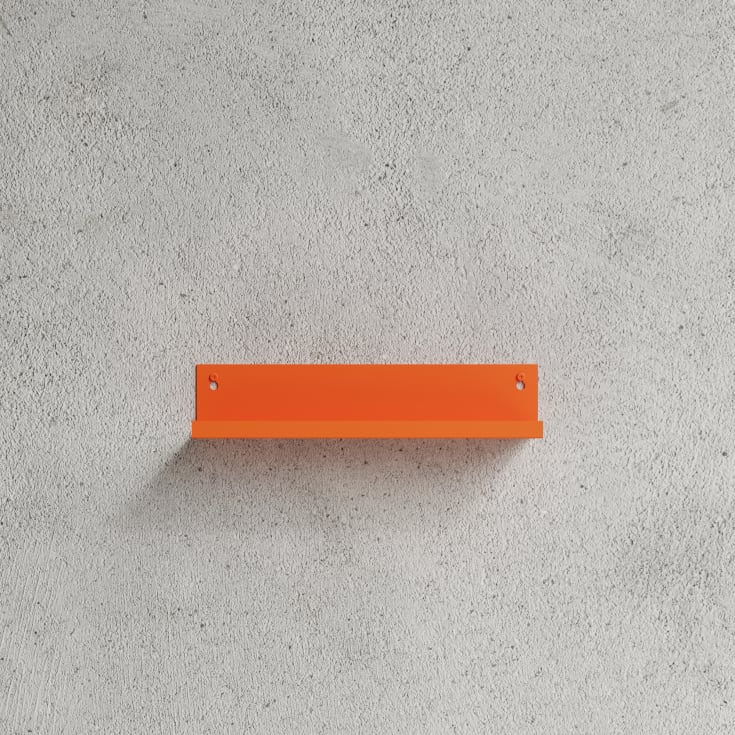 Nichba Hylle L40 hylle, 40x8 cm, oransje