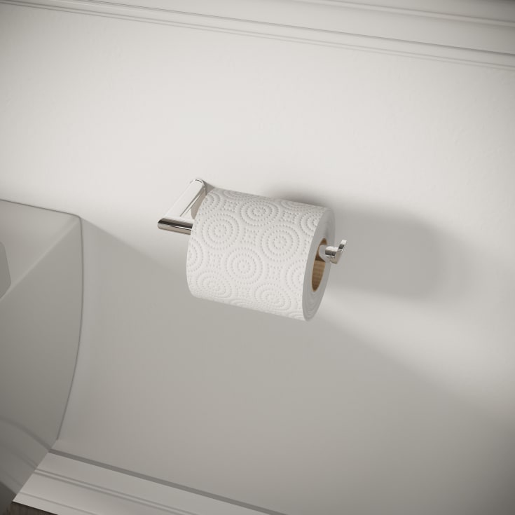 Laufen Hali toiletrulleholder, krom