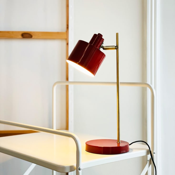 Dyberg Larsen Ocean bordslampa, röd