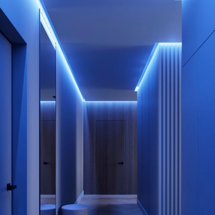 Nordlux Smart udendørs LED strip, farveskift, 3 meter